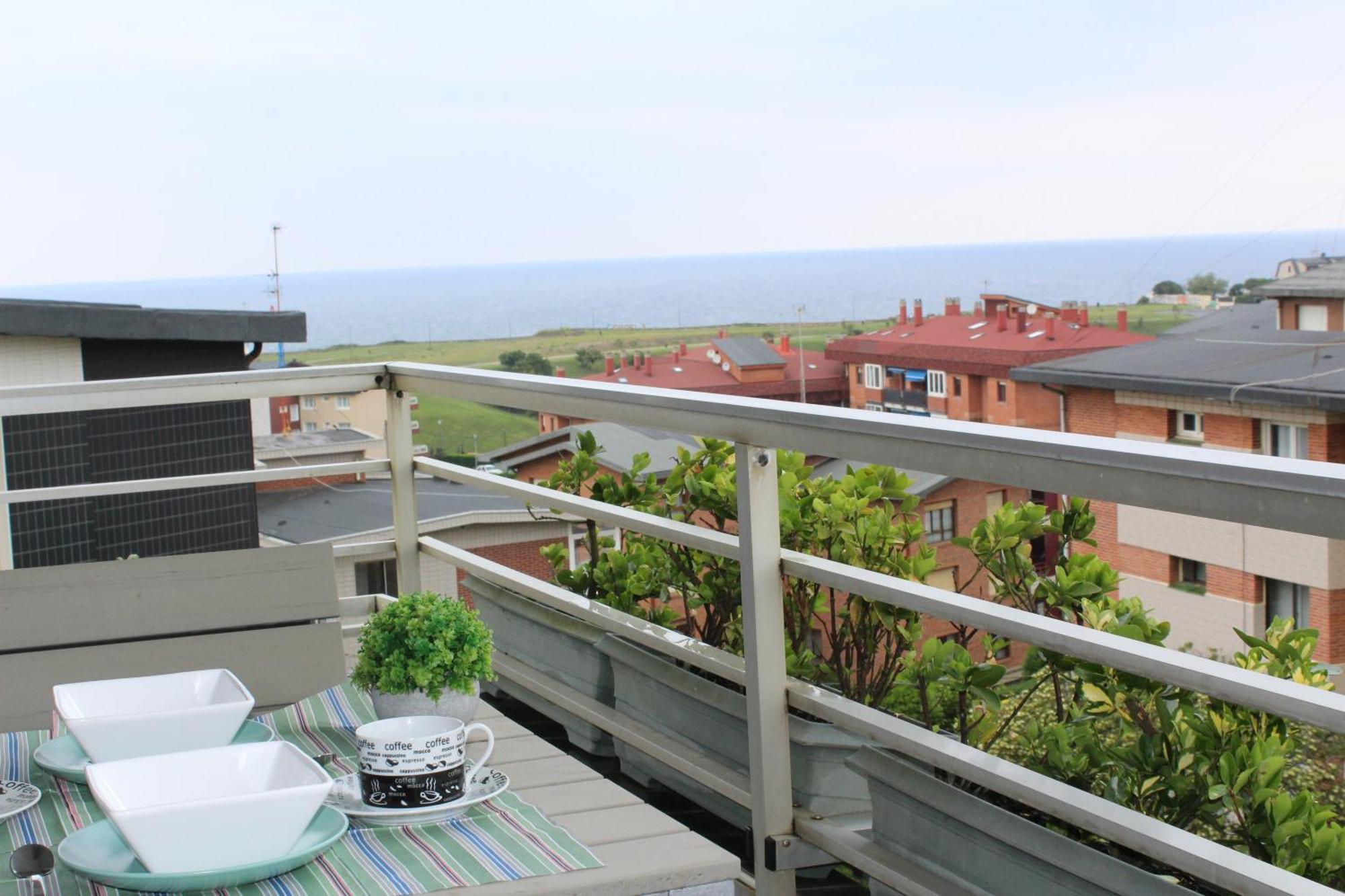 Junto A Las Playas,Dos Terrazas Y Vistas Al Mar Sopelana Exterior foto